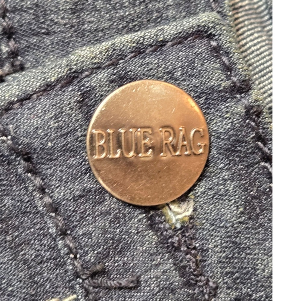 BLUE RAG Mens Flex Fit Indigo Denim Jeans Style BUJ6002 Size 38x30 - Picture 5 of 15